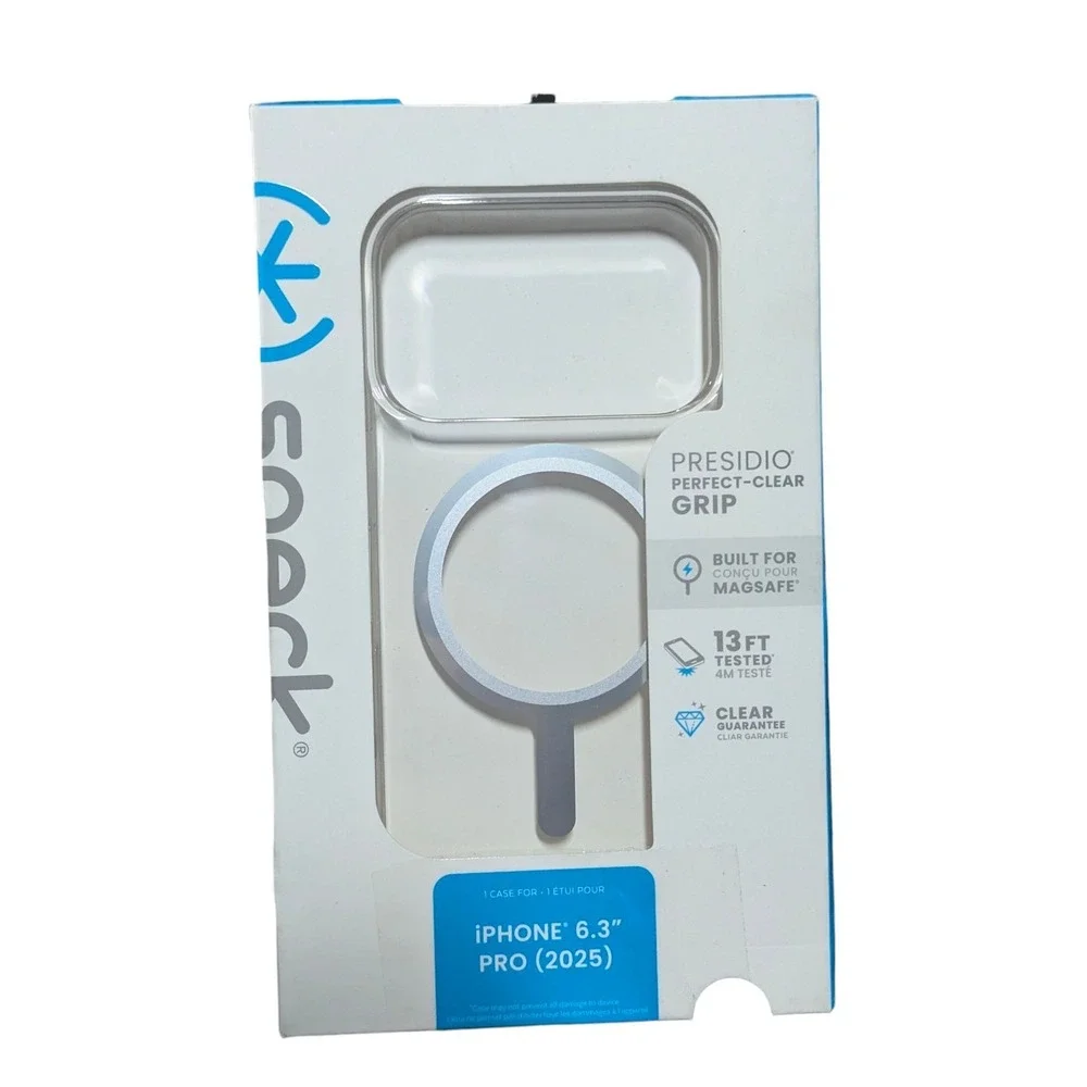 i8-U Speck Presidio Perfect-Clear Magsafe Case for iPhone 17 Pro - Clear‎